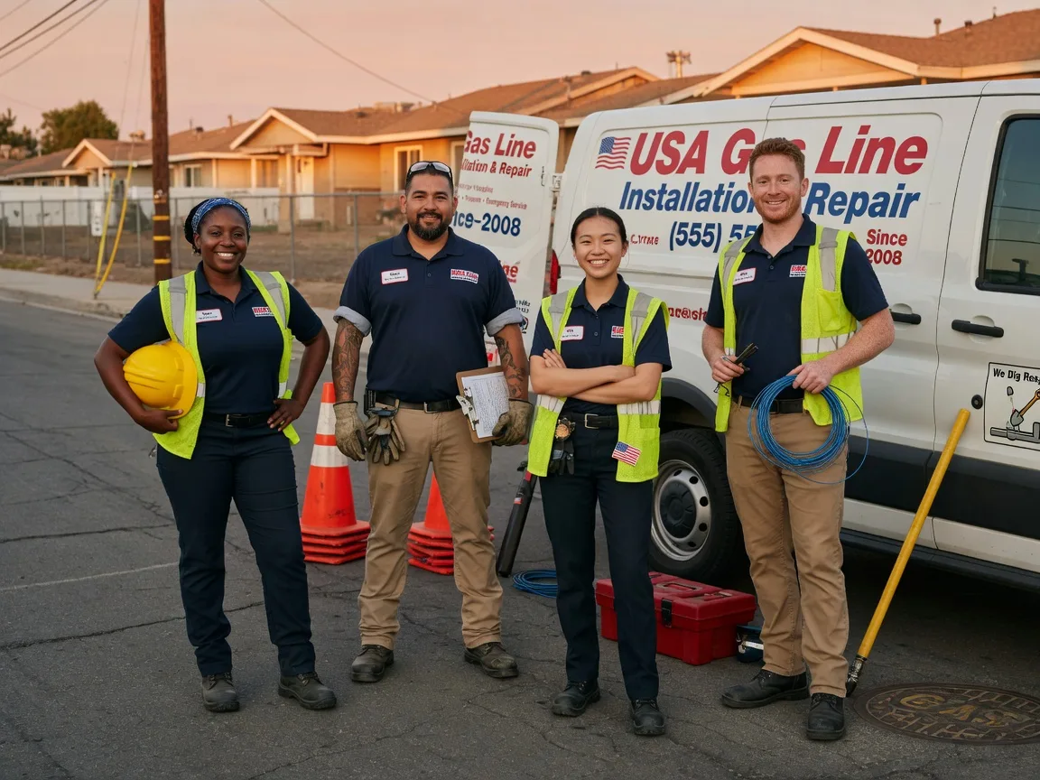 Gas Line Installation company in Douglas, OK